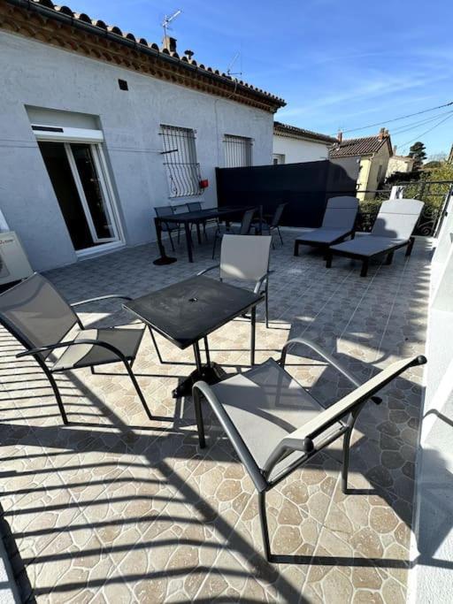 Appartement Sabatier T4 Avec Terrasse Et Jardin Carcasona Exterior foto